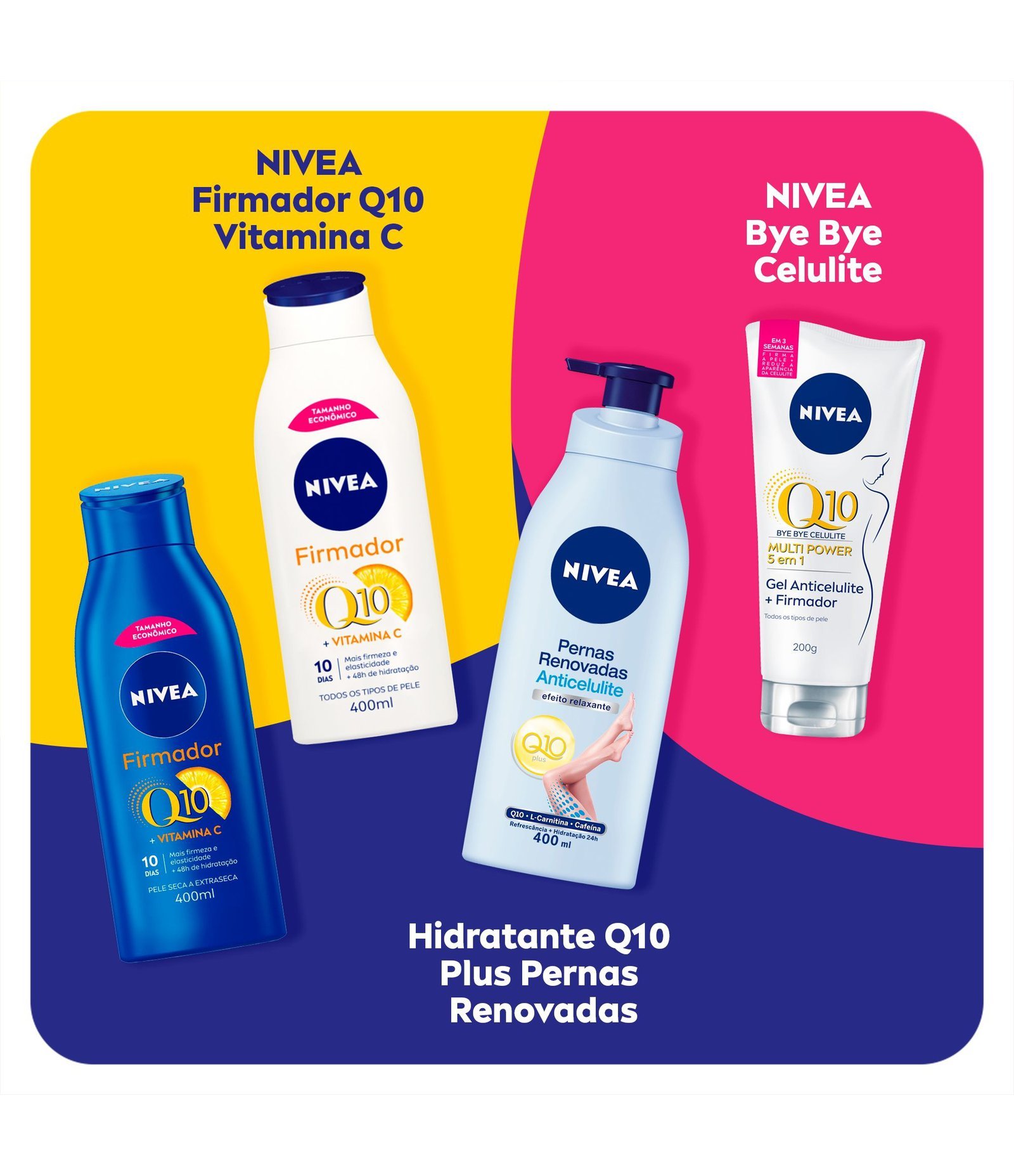 Hidratante Pernas Renovadas Anticelulite Nivea 400ml 8