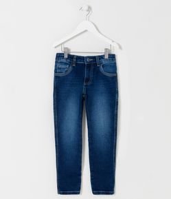 Calça Skinny Infantil em Jeans Super Cmforto - Tam 4 a 14 anos
