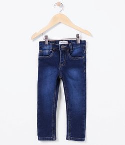 Calça Infantil em Jeans Comfy - Tam 1 a 4  anos
