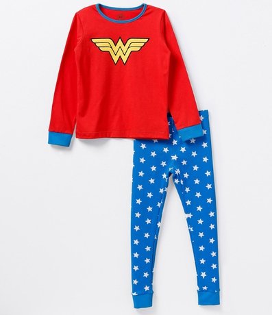 Pijama infantil mulher maravilha Clearance