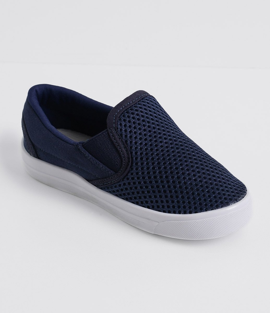 Tênis Infantil Slip On Póim - Tam 20 ao 27 Azul