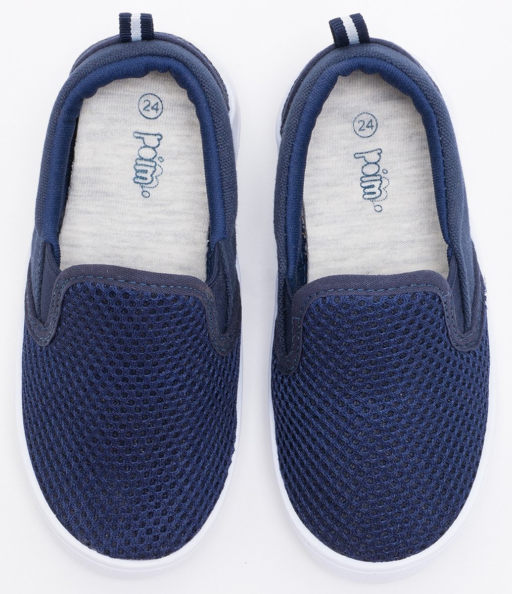 Tênis Infantil Slip On Póim - Tam 20 ao 27 Azul