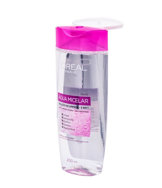 Água Micelar L'Oréal Paris Solução de Limpeza 5 em 1 200ml 2