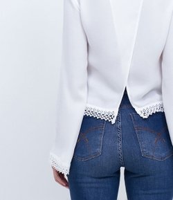 Blusa com Renda - Renner