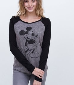 Blusa com Estampa do Mickey