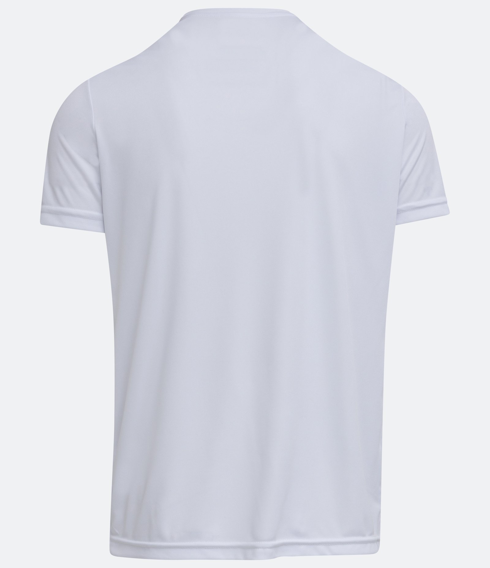 Camiseta Esportiva Básica com Proteção UV e Manga Curta Branco 8