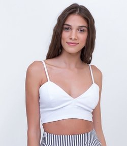 Blusa Top Cropped