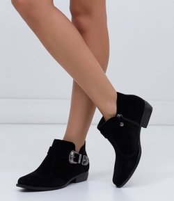 Bota Feminina Vizzano em Camurça - Renner