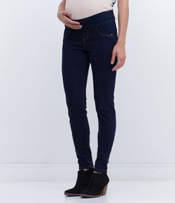 Calça Skinny em Jeans para Gestantes
