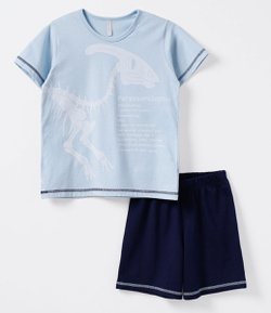Pijama Infantil com Estampa - Tam 4 a 14 