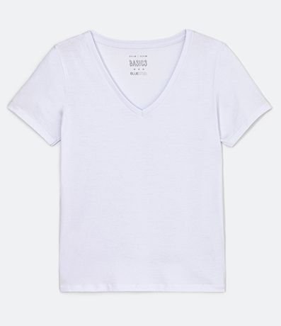 camiseta básica feminina renner