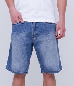 Bermuda Reta em Jeans
