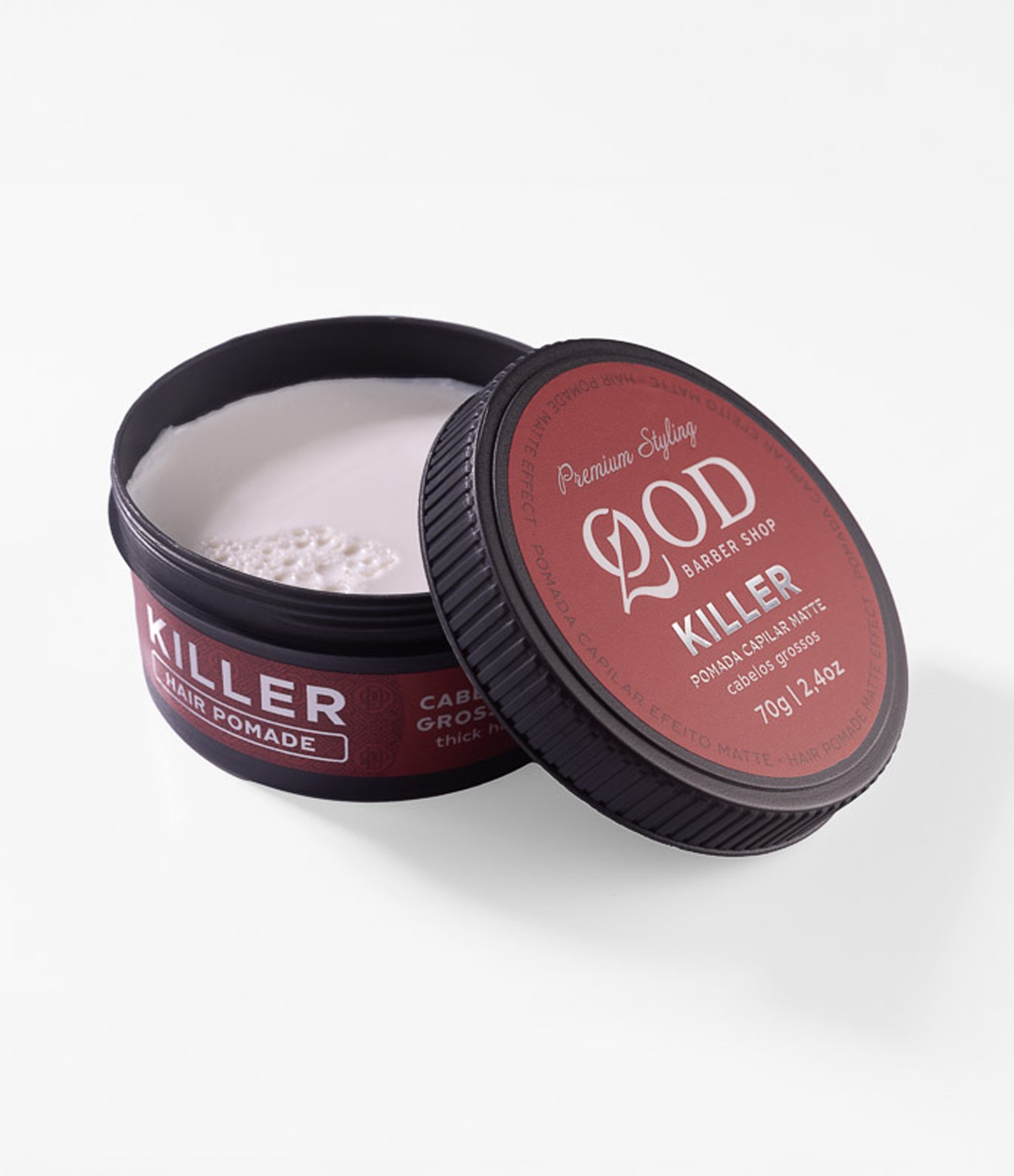 Pomada Killer QOD Barber Shop  70g 4