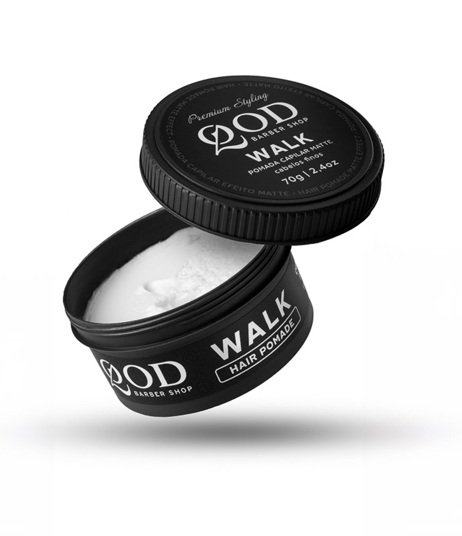Pomada Capilar Walk QOD Barber Shop  70g 3