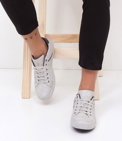 Sapatênis Masculino Satinato Genuine com Listra - Renner