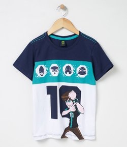 Camiseta Infantil Estampa Ben 10 - Tam 4 a 10 