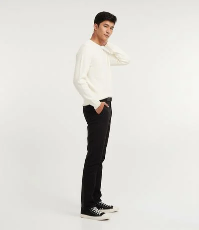 Calça Slim Básica em Sarja com Elastano é ruim? Calça Slim Básica em Sarja com Elastano é boa?