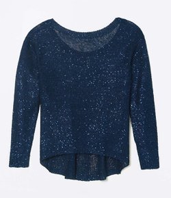 blusa paete renner azul
