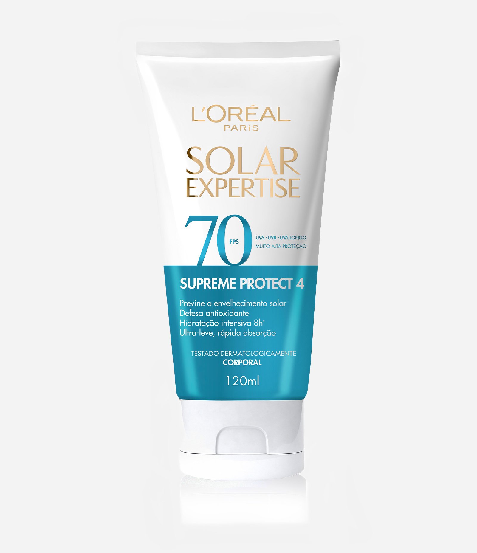 Protetor Corporal Solar Expertise Supreme Protect 4 FPS 70 L'Oréal 120ml 1