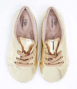 Sapato Infantil Póim by Molekinha Metalizado - Tam 20 ao 25 - Renner