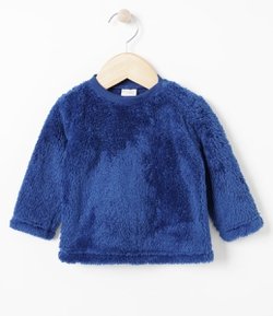 Blusão Infantil Básico Fleece - Tam 0 a 18 meses