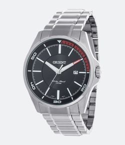 Kit Relógio Masculino Orient MBSS1296 P1SX Analógico 5ATM + Canivete