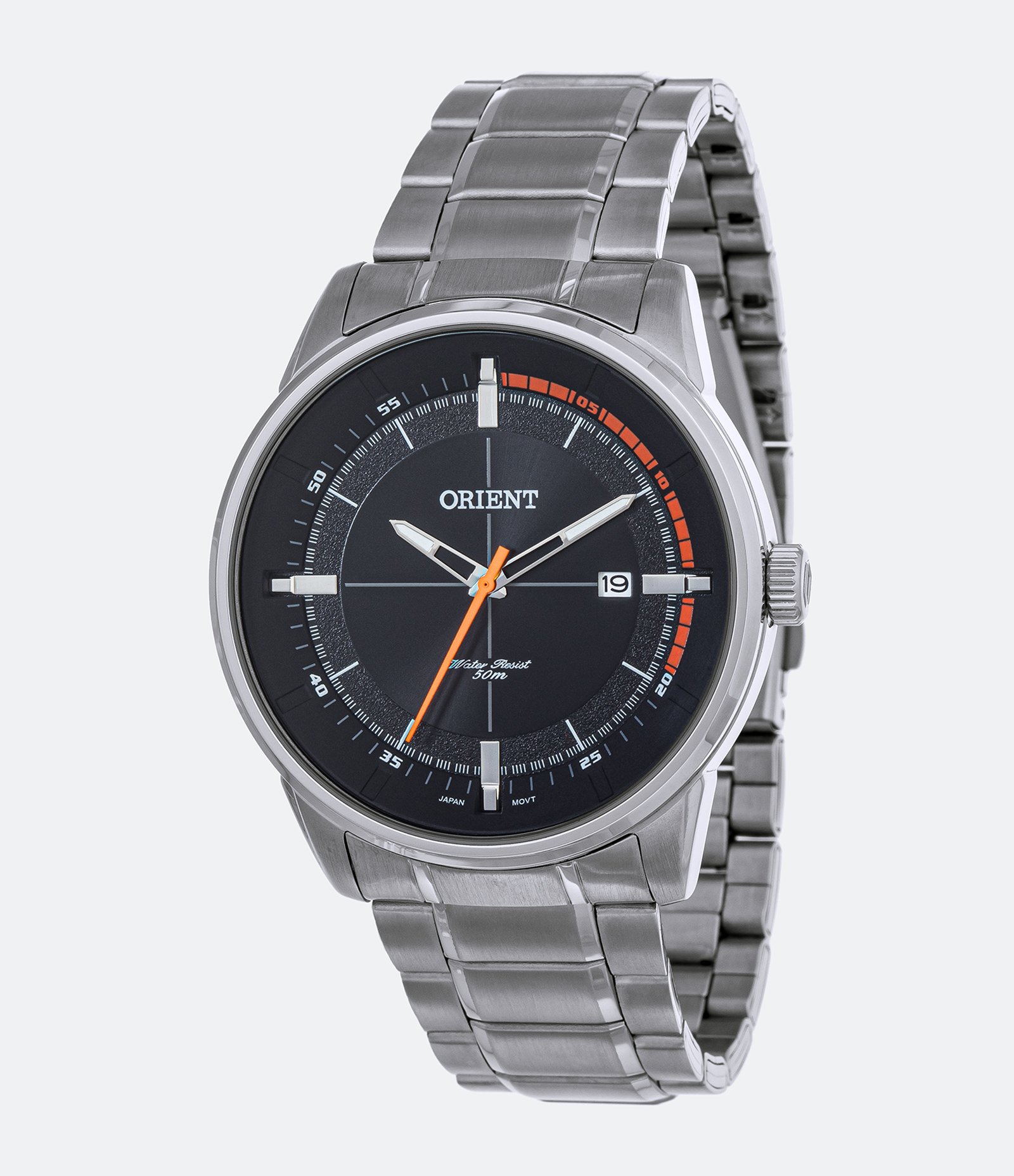 Kit Relógio Masculino Orient MBSS1295 P1SX Analógico 5ATM + Canivete U 1