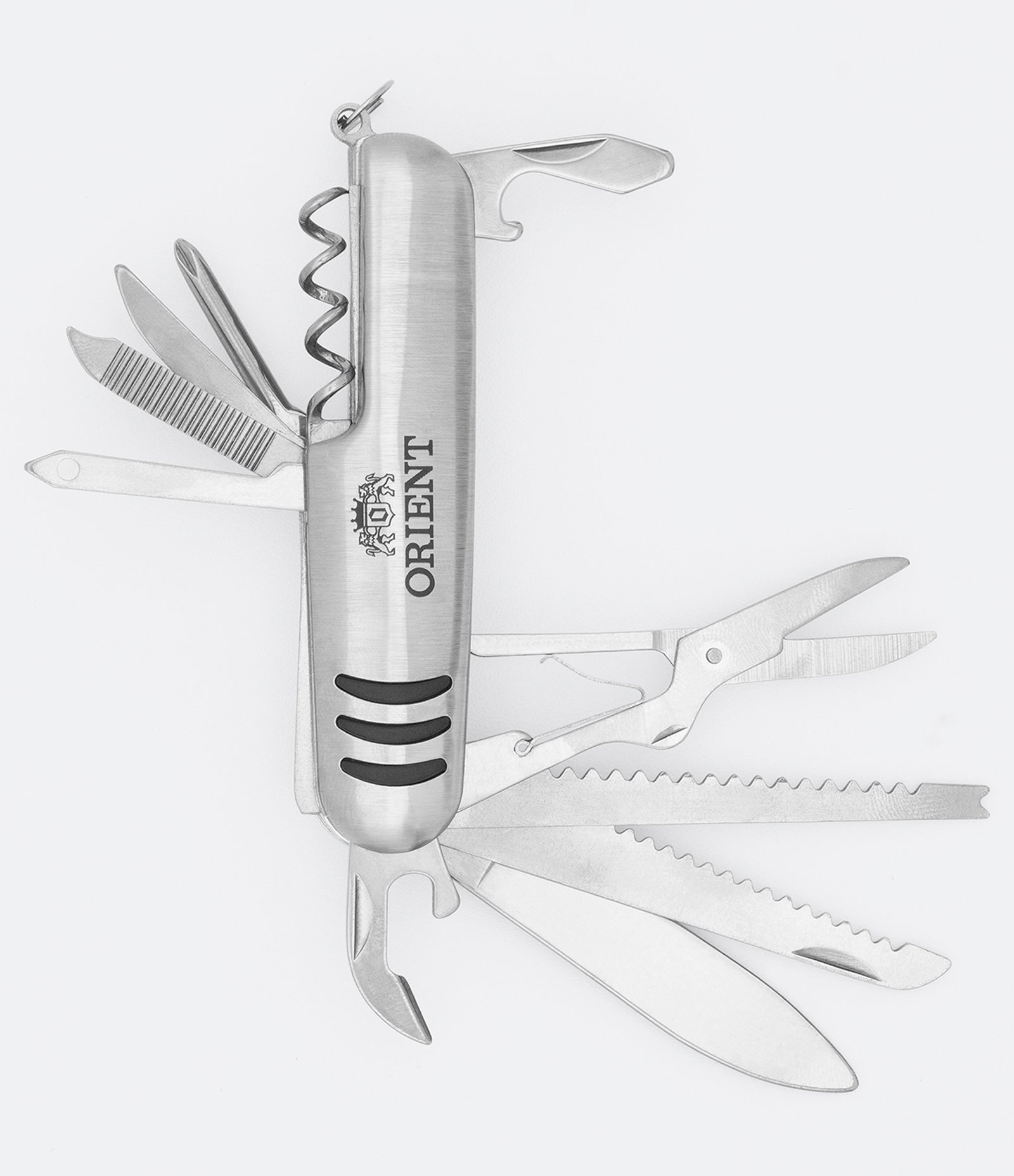 Kit Relógio Masculino Orient MBSS1295 P1SX Analógico 5ATM + Canivete U 5