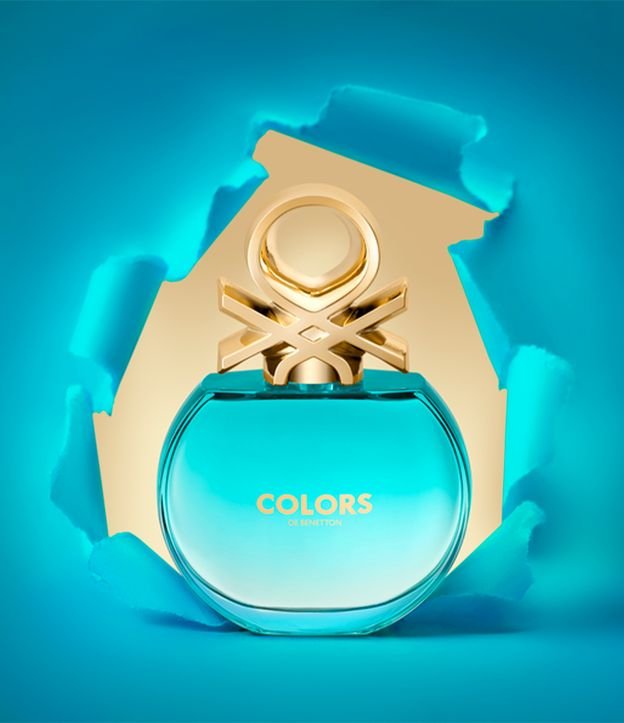 Perfume Benetton Colors Blue Feminino Eau de Toillete 4
