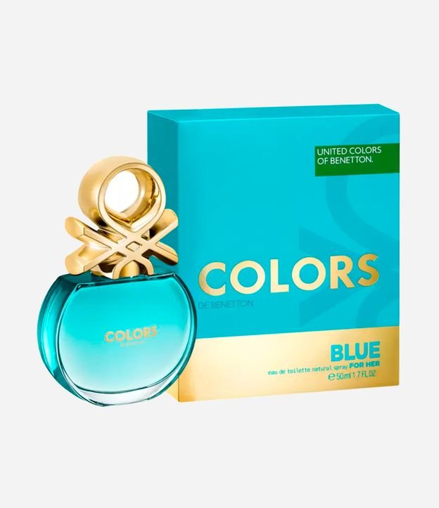 Perfume Benetton Colors Blue Feminino Eau de Toillete 50ml 2