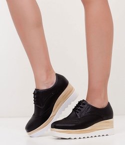 oxford feminino flatform