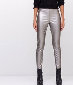 Calça Legging Metalizada
