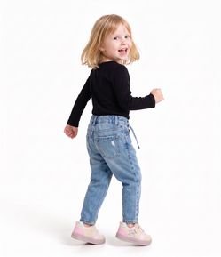 Blusa Infantil Básica em Cotton - Tam 1 a 5 anos