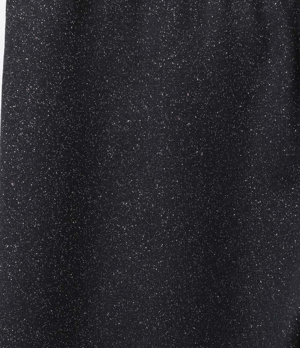 Calça Legging Infantil com Glitter - Tam 1 a 5 anos Preto 3