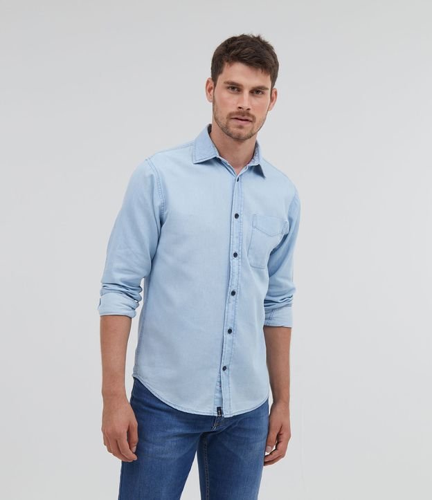 camisa jeans feminina lojas renner