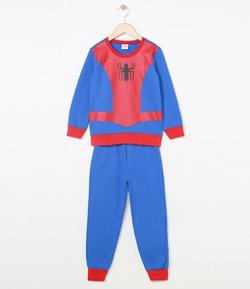 Pijama Fantasia Infantil Homem Aranha - Tam 2 a 14