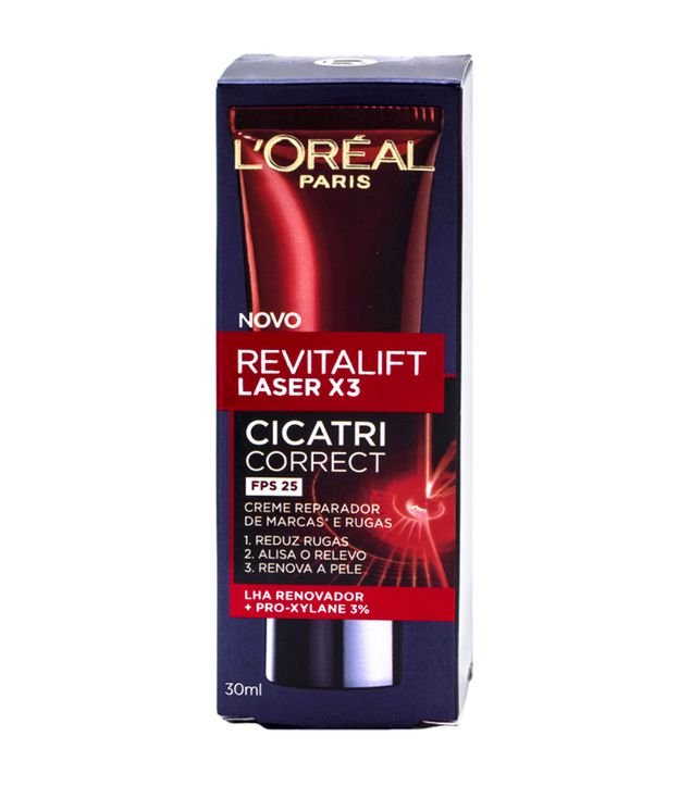 Creme Facial Anti-idade L'Oréal Paris Revitalift Laser X3 Cicatri Correct FPS 25 30ml 3