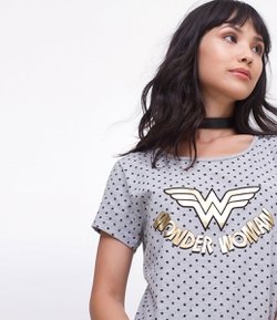 Blusa Estampada Mulher Maravilha - Renner