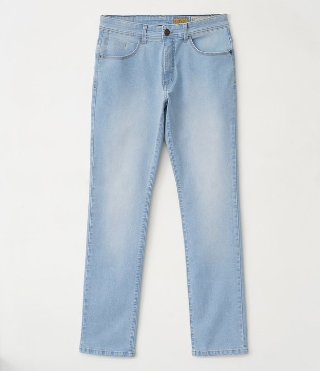 Pantalón Slim en Jean Azul 6