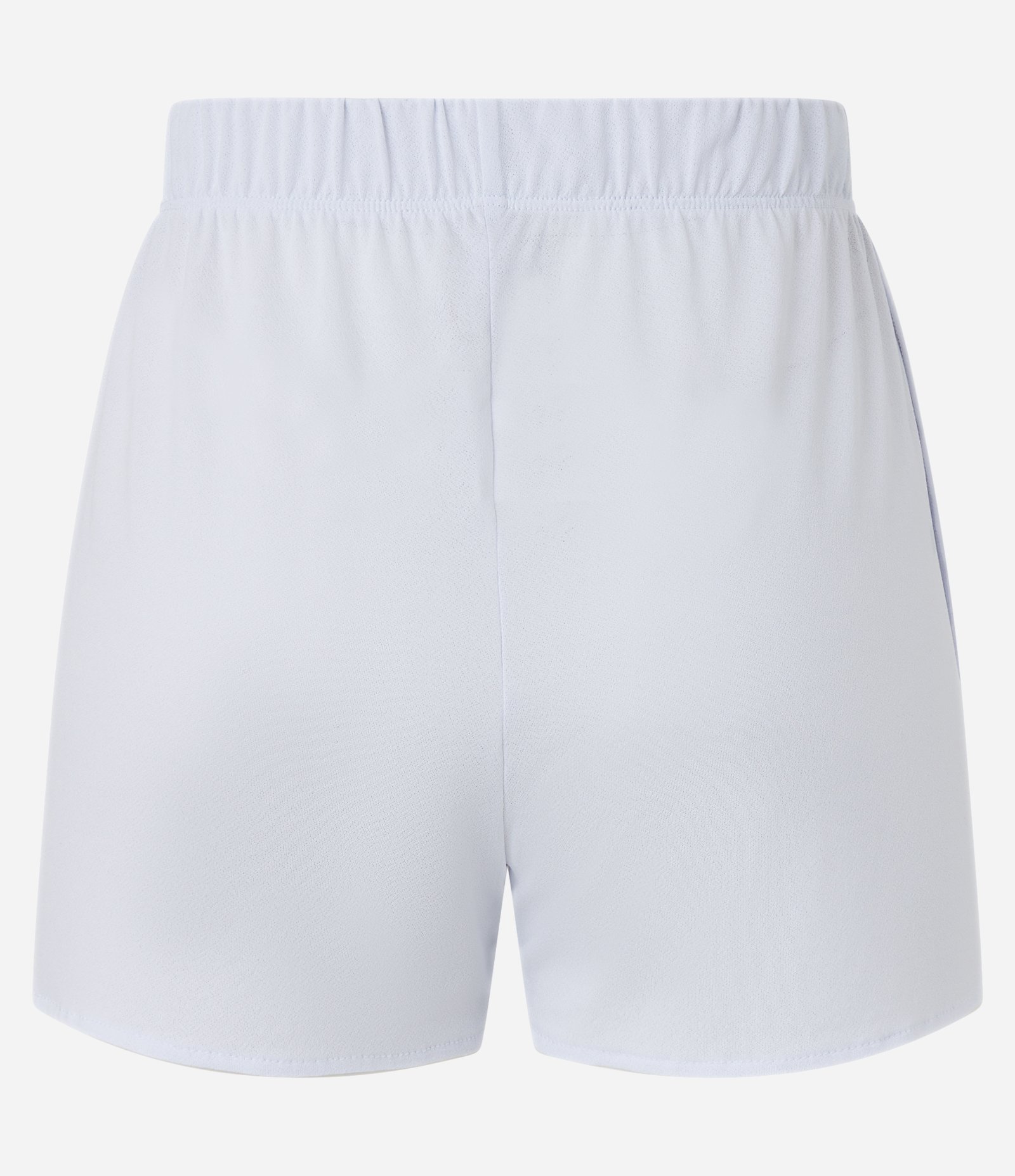 Saída de Praia Short Básico em Poliamida com Cós Elástico Branco 10