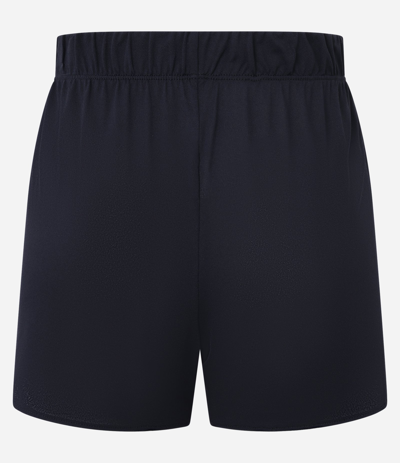 Saída de Praia Short Básico em Crepe com Cós Elástico Preto 7