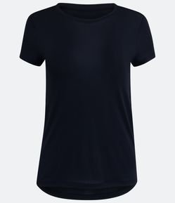 Camiseta Esportiva em Poliamida com Barra Mullet