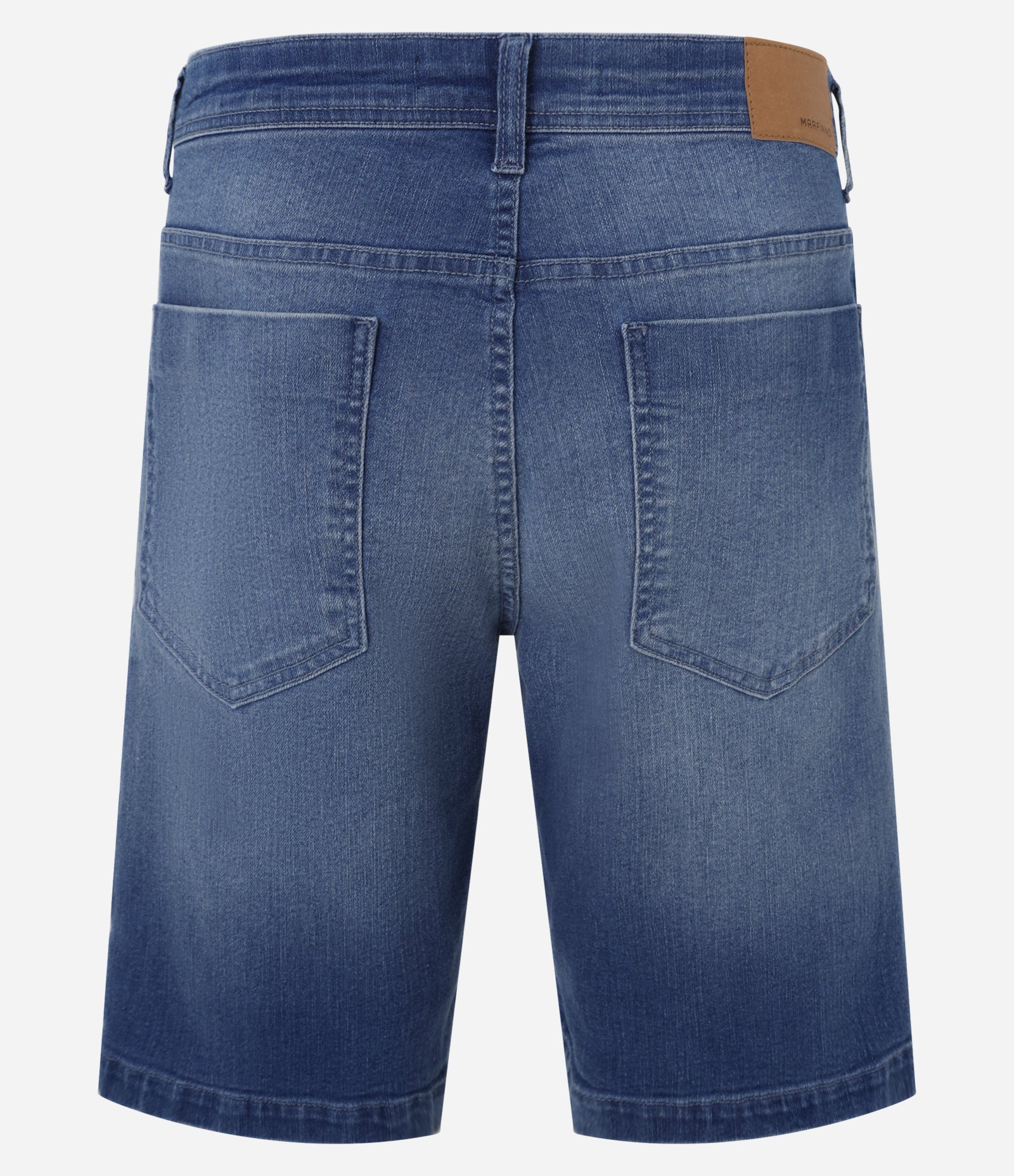 Bermuda Slim Jeans com Elastano Azul 6