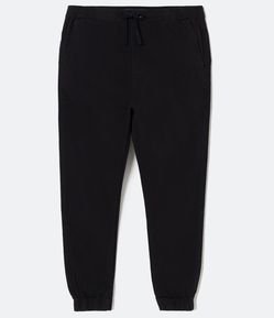 Calça Jogger em Sarja