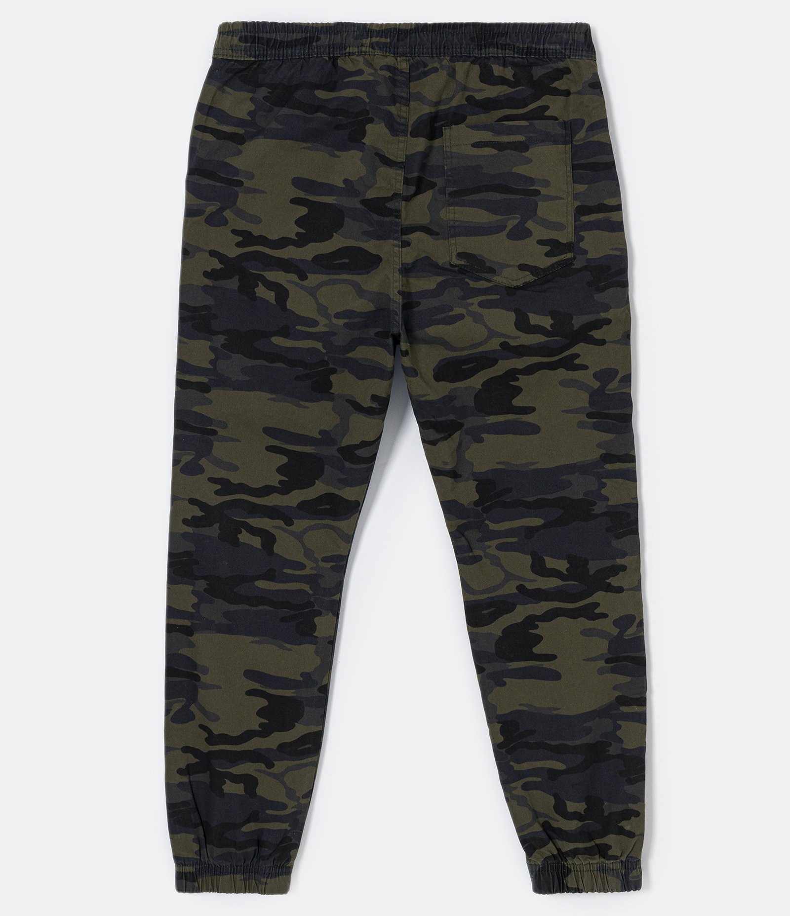 Calça Jogger em Sarja com Estampa Camuflada Leprechaun 2