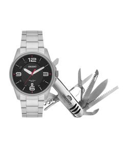 Kit Relógio Masculino Orient Mbss1288 P2sx Analógico 5ATM + Brinde