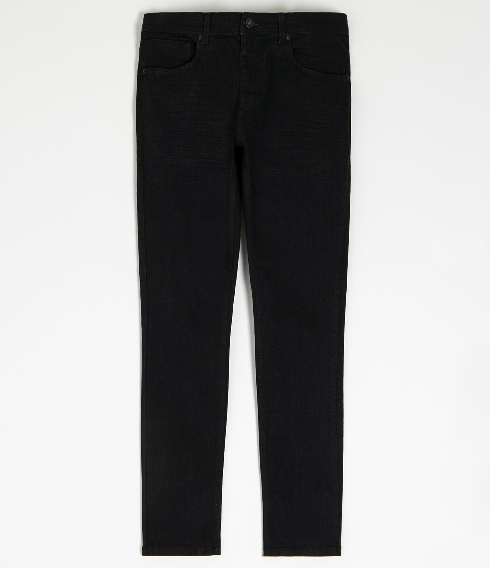 Calça Jeans Super Skinny com Cós Fixo Preto 4