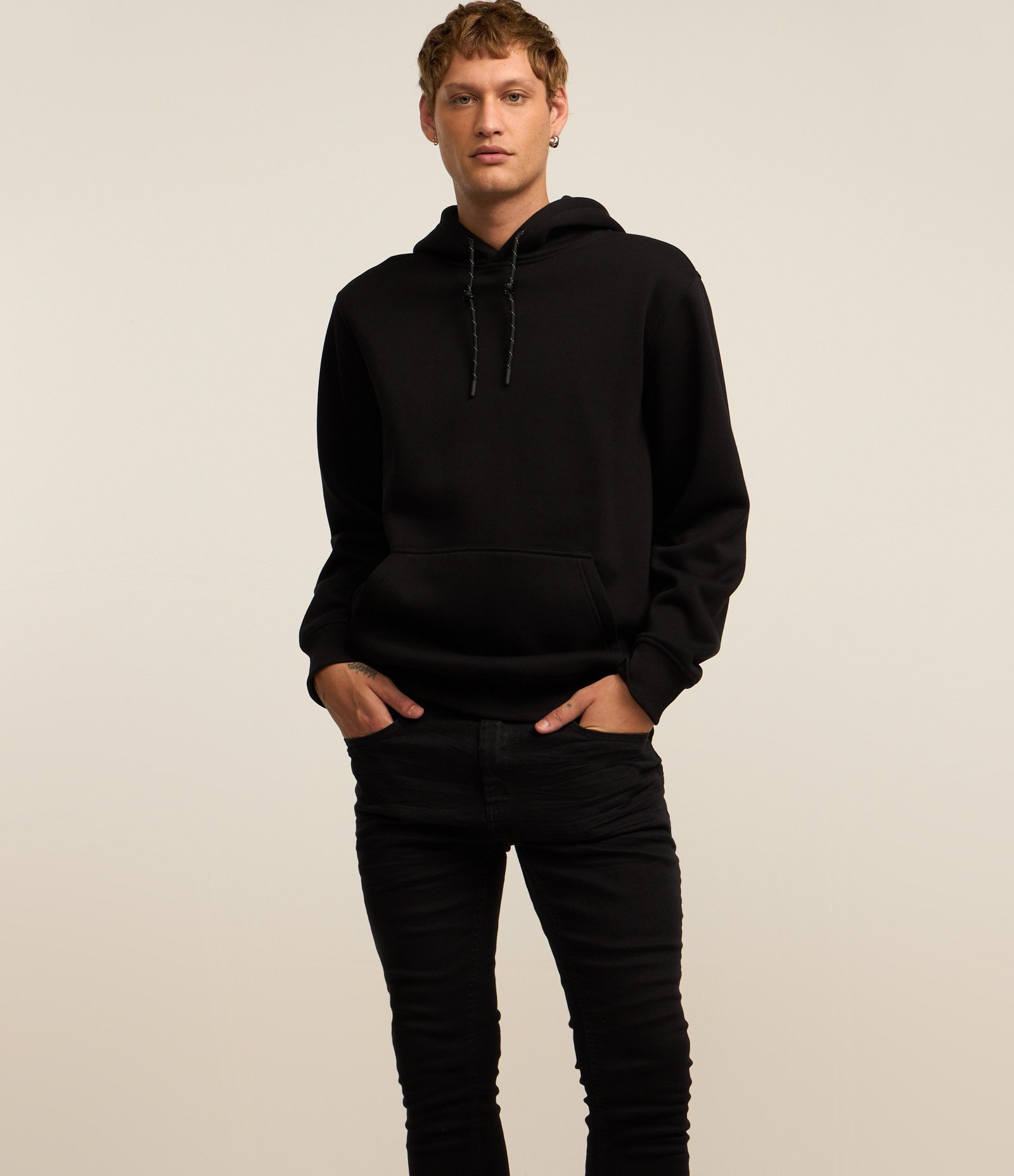 Calça Jeans Super Skinny com Cós Fixo Preto 2