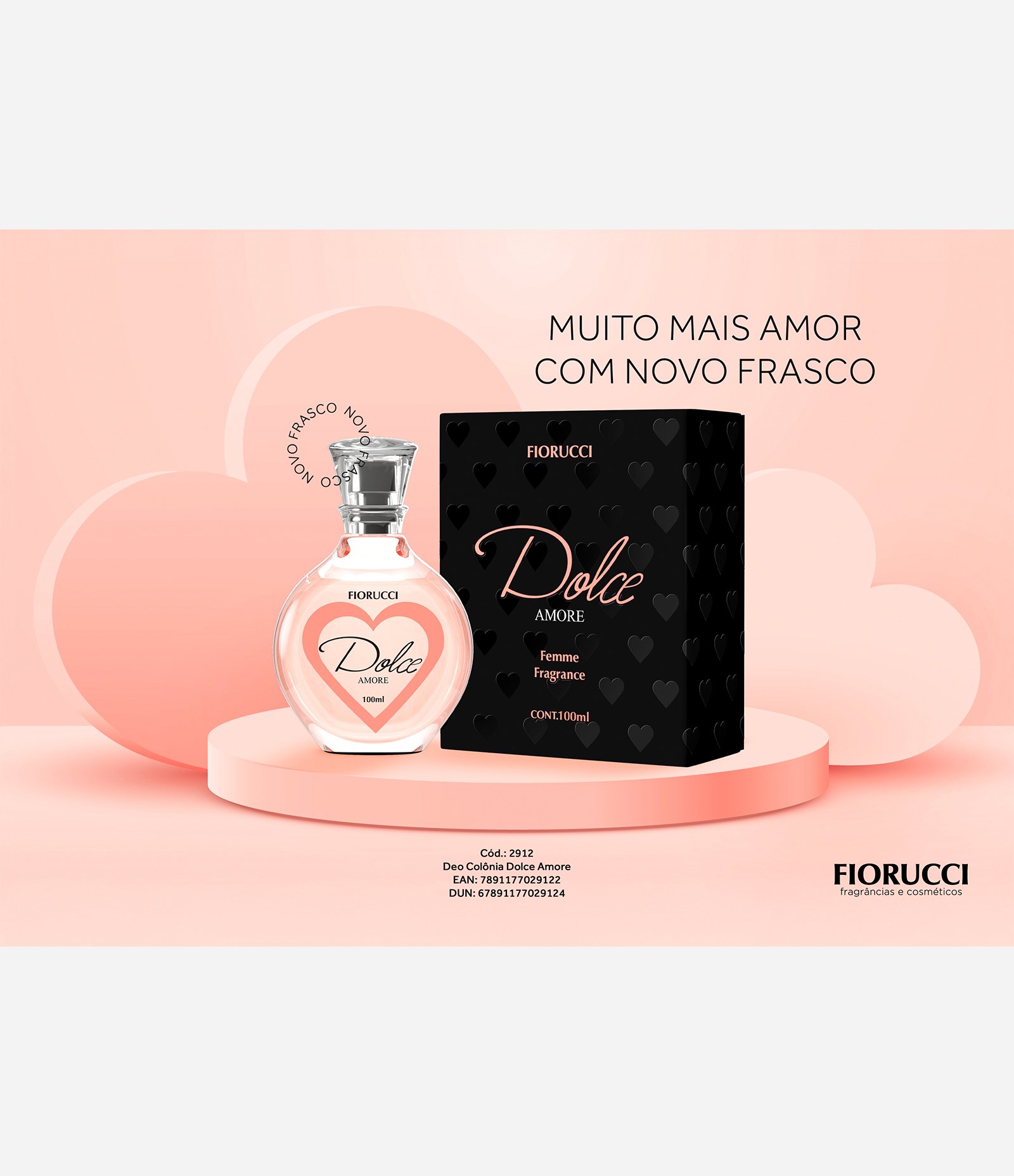 Colônia Fiorucci Dolce Amore  90ml 4