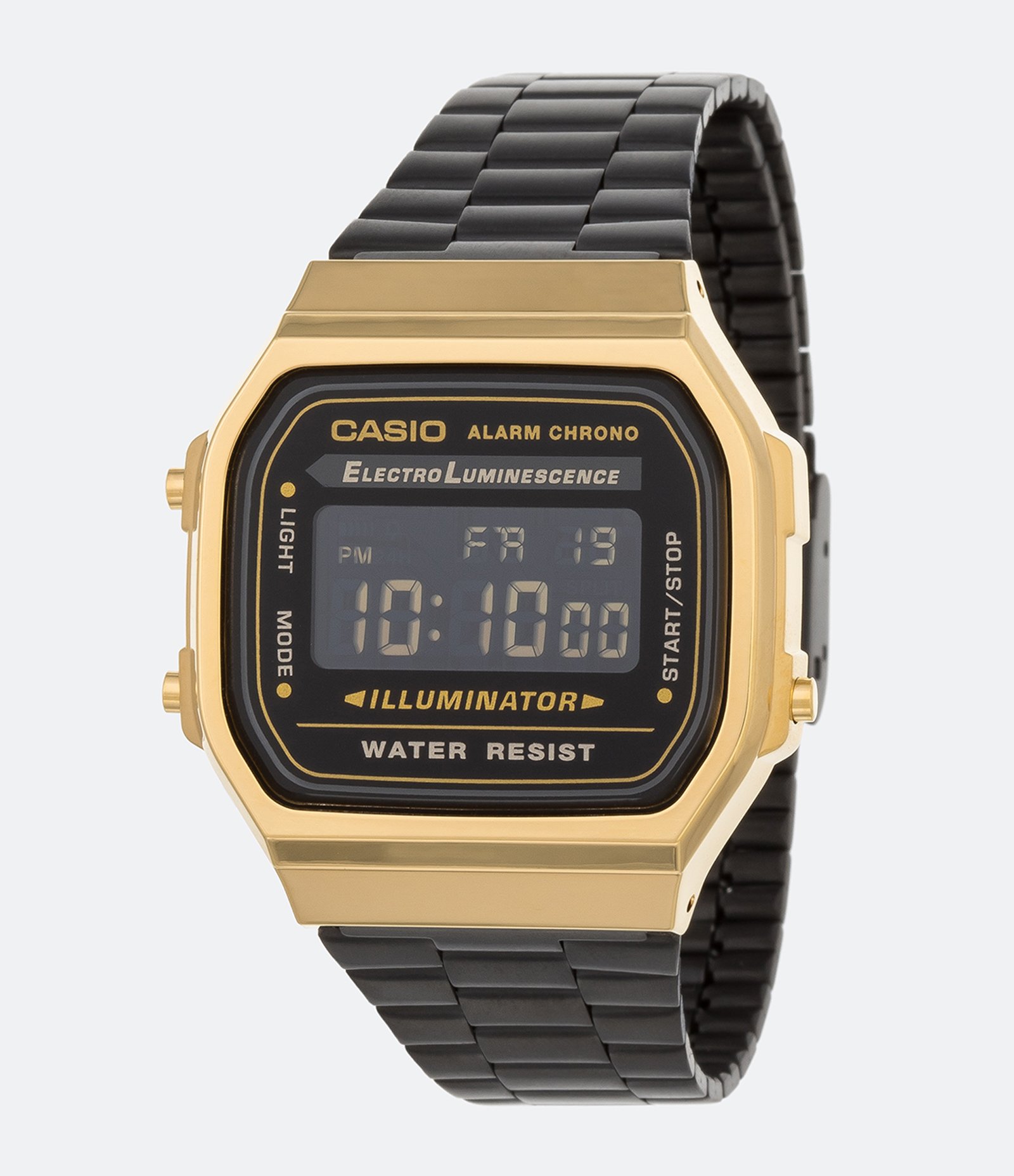 Relógio Casio Unissex Digital A168WEGB-1BDF U 1